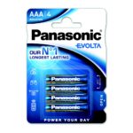 Батарейка PANASONIC LR03 AAA Evolta blist 4 (6041669)