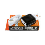 Aspor A93 Quick Charge+кабель micro 2USB/2.1A