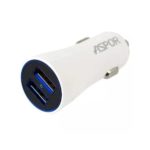 Aspor A902C 2.4A (2USB/2.4A) +кабель micro LED белый (56317697)