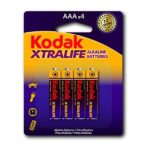 Батарейка KODAK LR3 AAA XtraLife alkaline blist 4 (56313612)