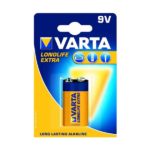 Батарейка VARTA 6LR61 4122 крона EXTRA LongLife blist (5733705)