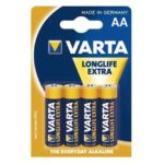 Батарейка VARTA LR6 4106 AA EXTRA LongLife blist 4 (3196224)