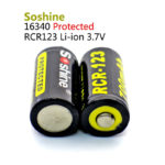 Soshine RCR123 16340 3
