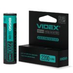 Videx 18650 2200 mAh Li-Ion + защита