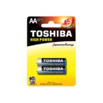 Батарейка TOSHIBA LR6 AA HP ALKALINE blist 2