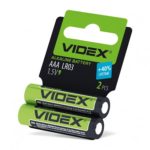 Батарейка Videx LR03 AAA blist 2
