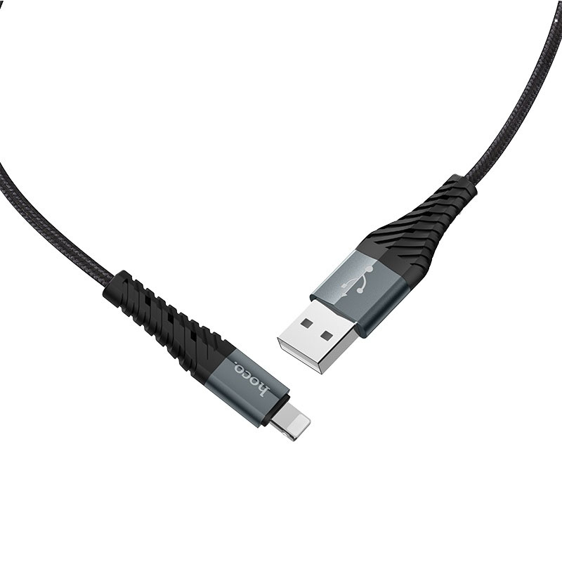 Кабель HOCO X38 USB AM на iPhone 1м black