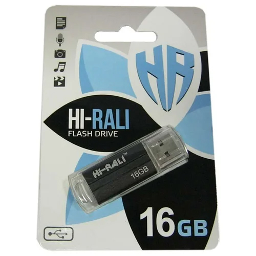 Флешка Hi Rali Corsair 16ГБ USB 3.0 black (56315761)