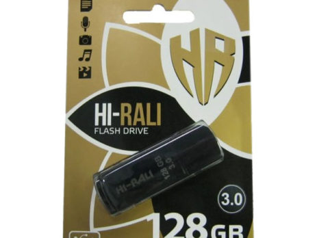 Флешка Hi-Rali Rocket 128 GB USB 3.0 black