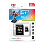 Карта пам'яті SILICON POWER micro SDHC 32 ГБ Class 10 adapter
