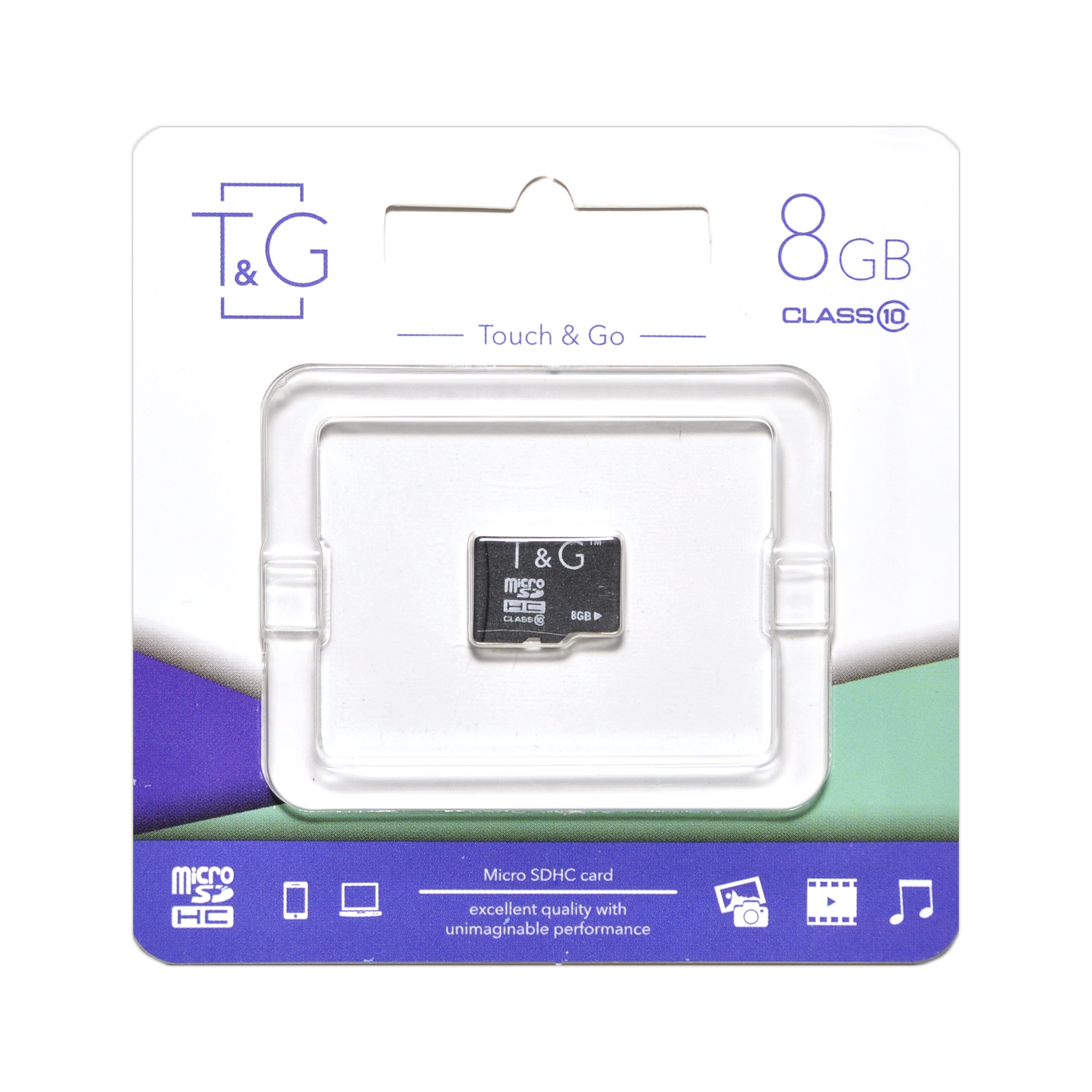Карта пам’яті T&G 8 ГБ Micro SD Класс 10 (56315564)