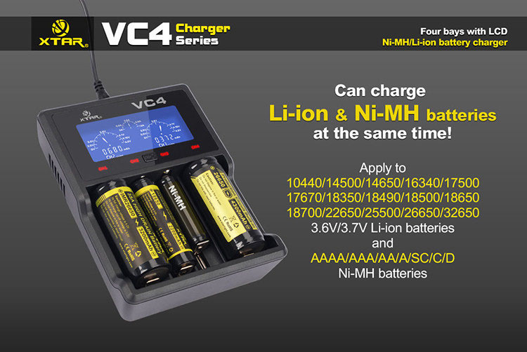 зарядное для li-ion, Ni-Mh, Ni-Cd