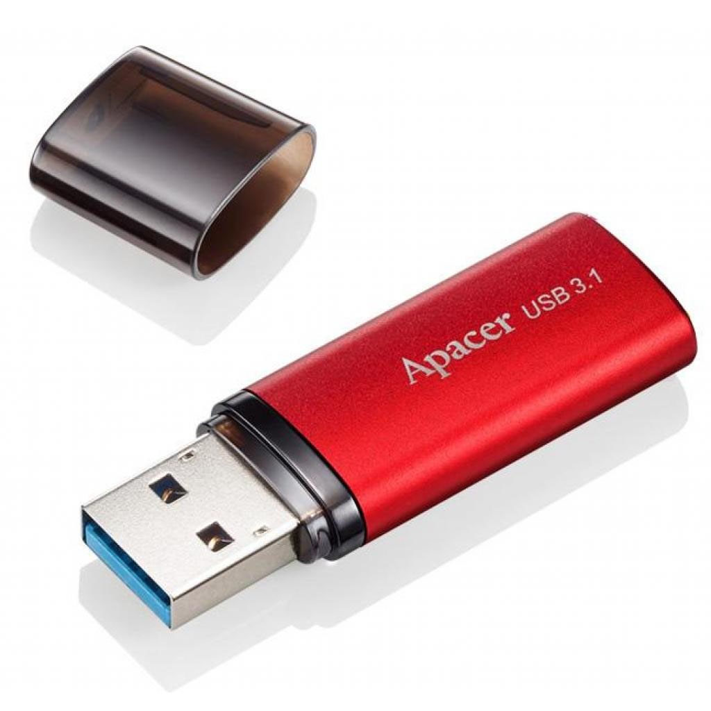 Флеш накопитель APACER АН25B 16GB USB 3.1 Red (56315501)