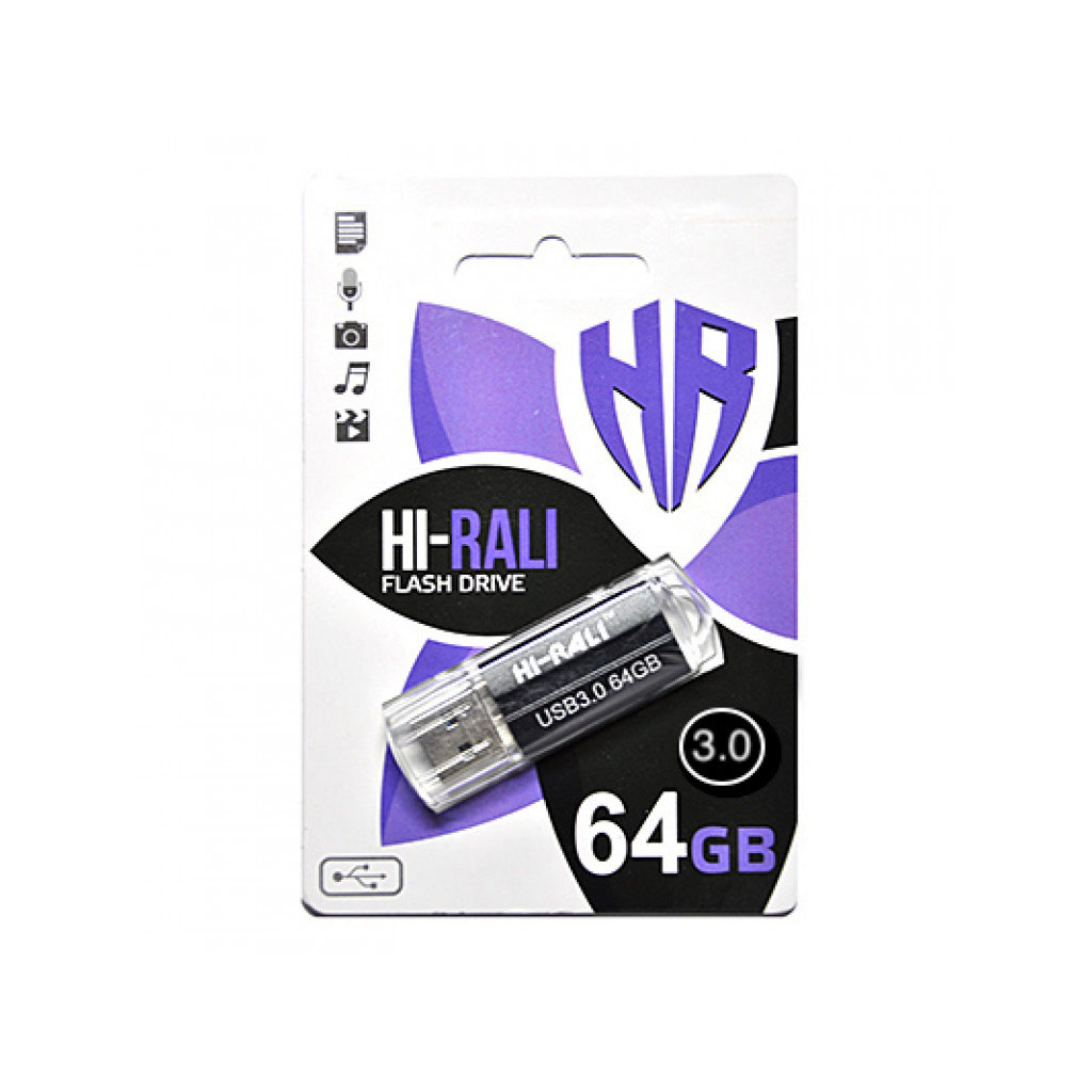 Флеш накопитель Hi-Rali 64GB Corsair нефрит (56317094)