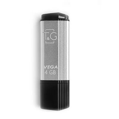 Флешка T&G Vega 121 4GB silver (56320111)