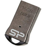 Флешка SILICON POWER Touch T01 16GB Black metal
