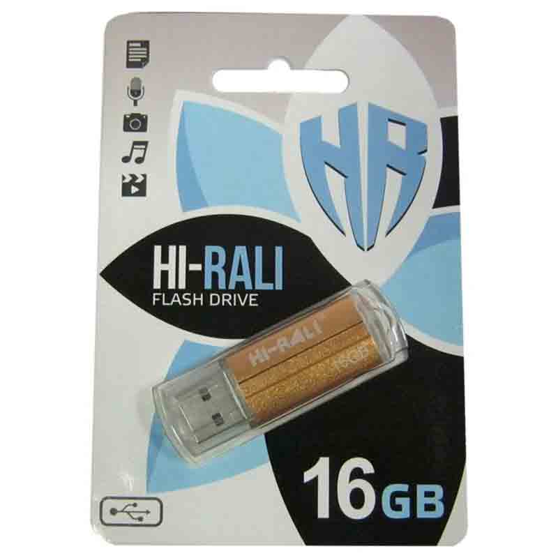 Флешка HI-RALI 16GB Corsair series бронза (56314186)