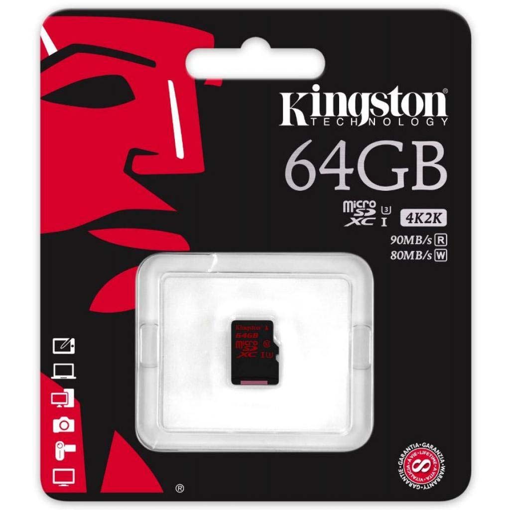 Карта пам’яті KINGSTON micro SD 64 GB Class 10 (56319350)