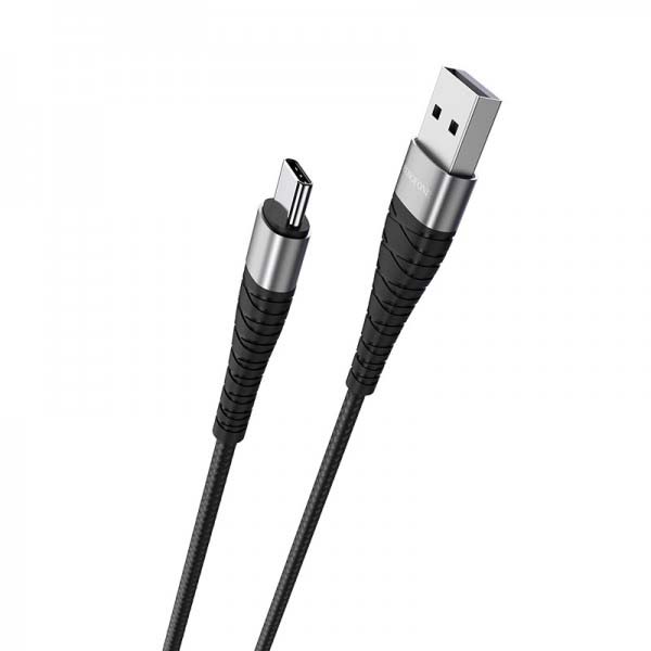 BOROFONE BX32 Munificent USB AM – Type C 2.4A 1m black (56319046)
