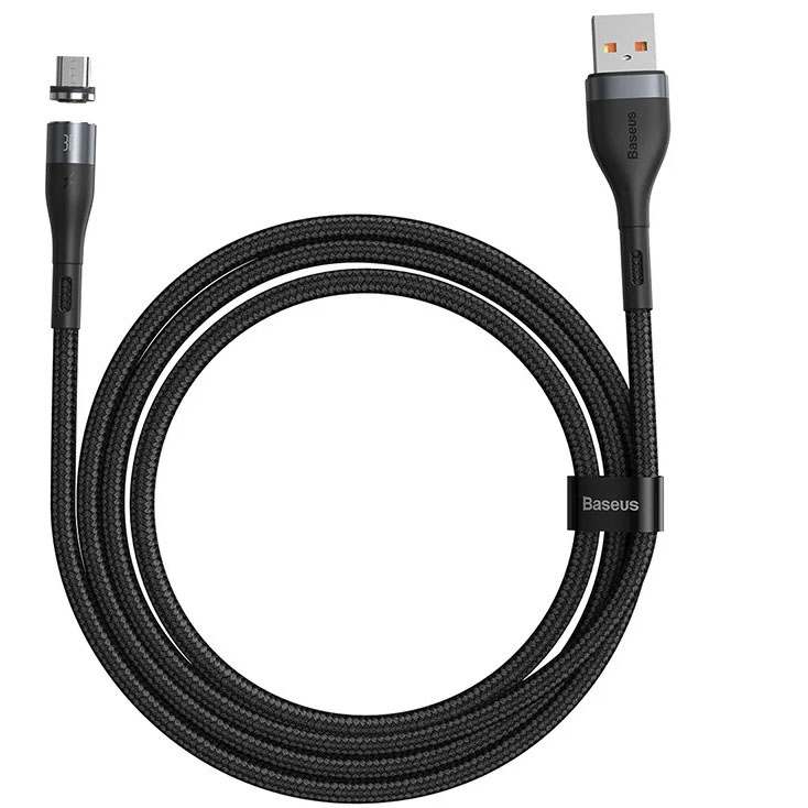 Baseus CAMXC-KG1 USB AM to Micro 2.1A 1m Grey-black (56320000)