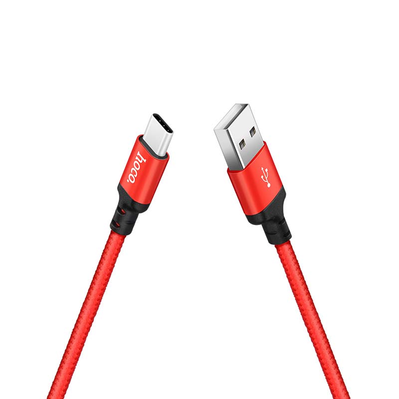 HOCO X14 USB AM – Type C 2A 1m Black&Red (56319152)