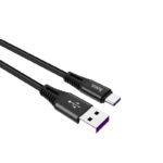 HOCO X22 Quick Charging USB AM - Type C 5A 1m Black