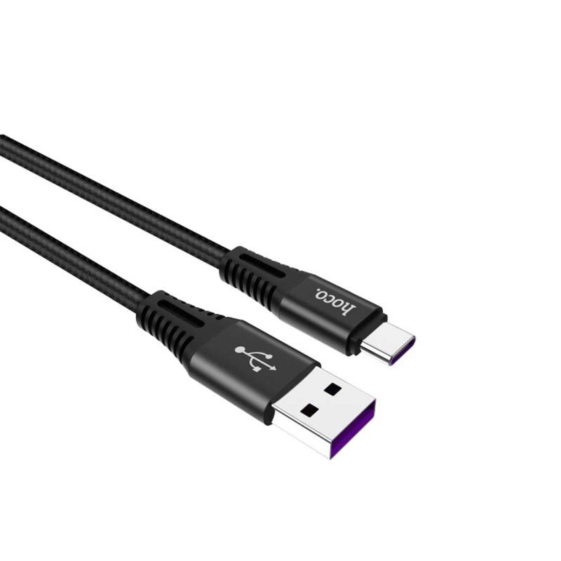 HOCO X22 Quick Charging USB AM – Type C 5A 1m Black (56319077)