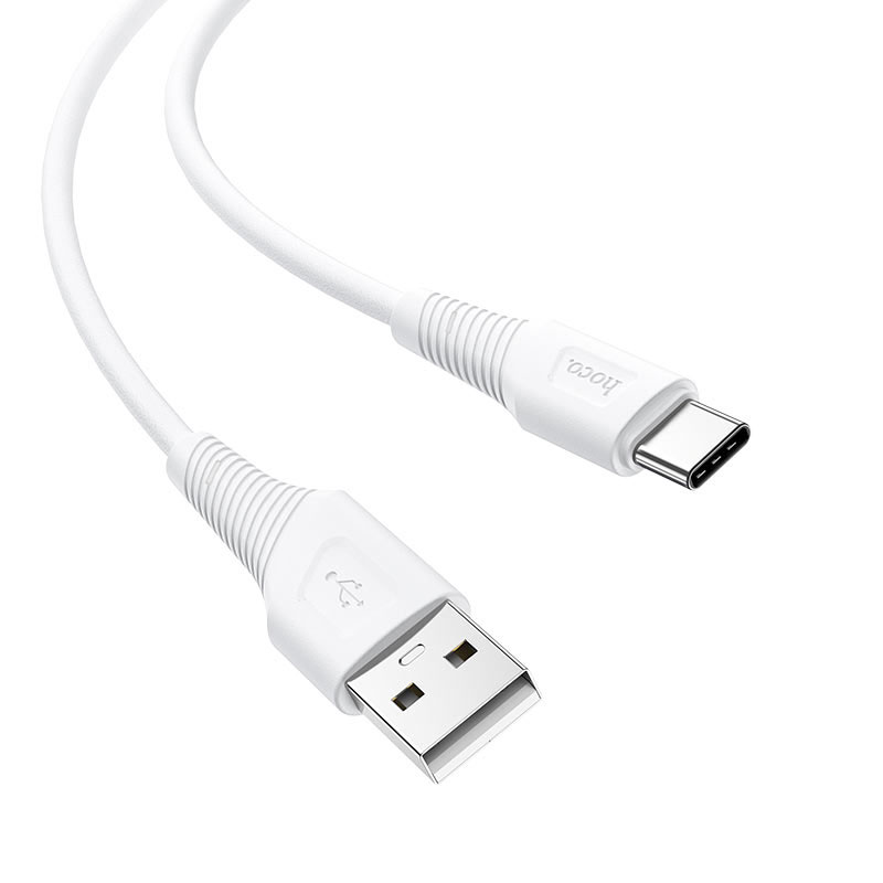 HOCO X58 USB AM to Type-C silicone data 4A 1m White (56320011)