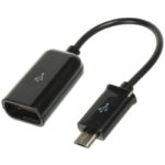 OTG USB 2.0  на  Micro USB S-K07 black в коробке