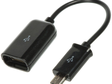 OTG USB 2.0  на  Micro USB S-K07 black в коробке