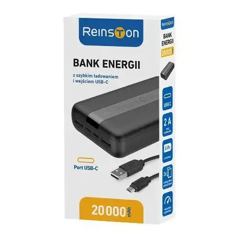 Power Bank REINSTON EPB027 20000mAh micro usb, type c