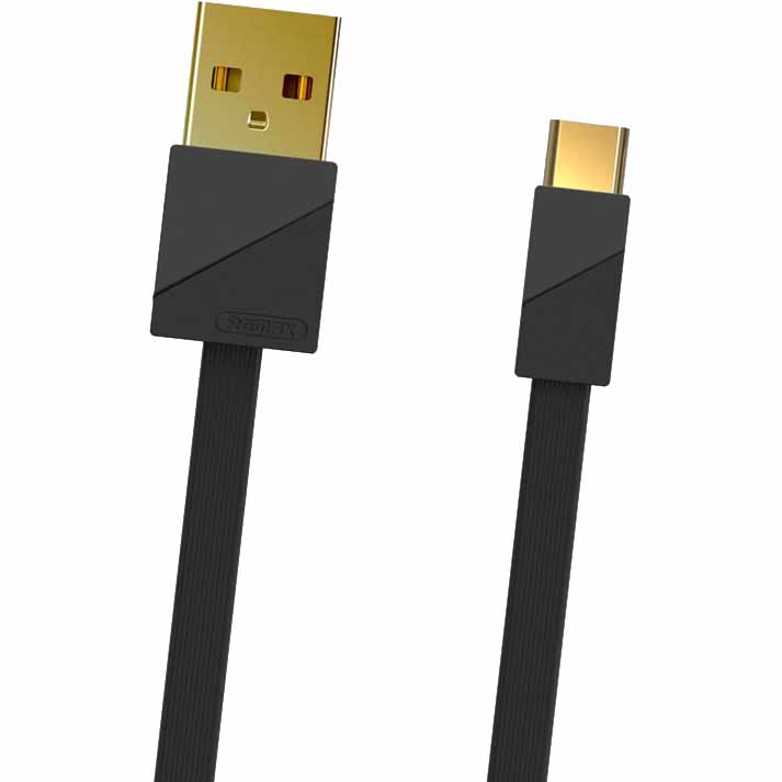 REMAX RC-048a USB – Type-C Gold Plating Black (56318375)