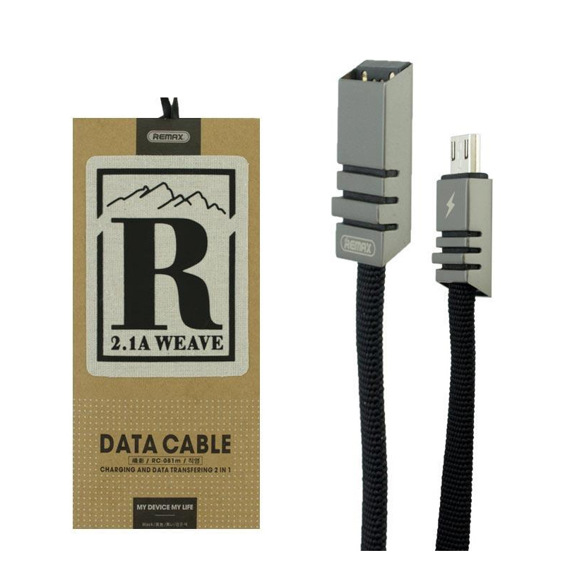 Reмax RC 081м Weave USB – мicro USB (56316544)