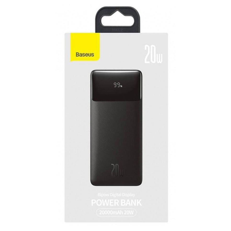 Power Bank Baseus PPDML-L01 Digital Display 10000mAh 20W Black