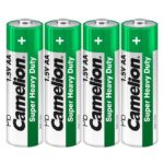 Батарейка CAMELION R6 AA 4 Shrink green