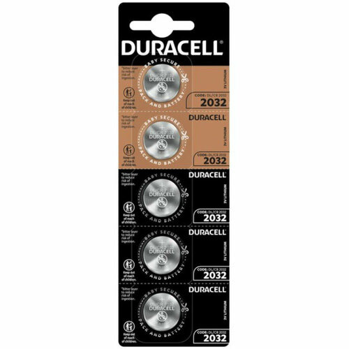 Батарейка DURACELL DL2032 DSN 5шт (56319710)