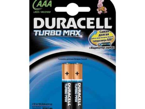 Батарейка DURACELL LR03 AAA MN2400 Turbo 2 шт