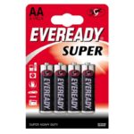 Батарейка ENERGIZER AA R6 Eveready Super Heavy Duty blist 4