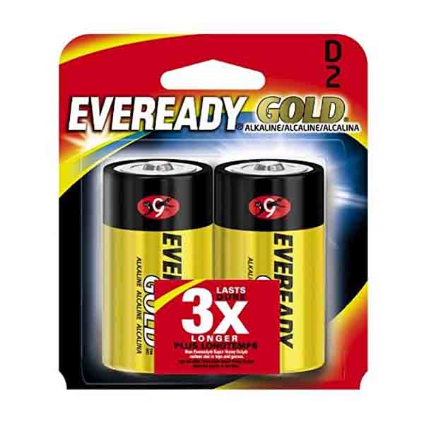 Батарейка ENERGIZER R20 D Eveready 2шт (5729981)