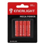 Батарейка ENERLIGHT LR03 AAA MEGA POWER blist 4