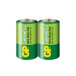 Батарейка GP R14 C 14AUC2 Greencell shrink 2