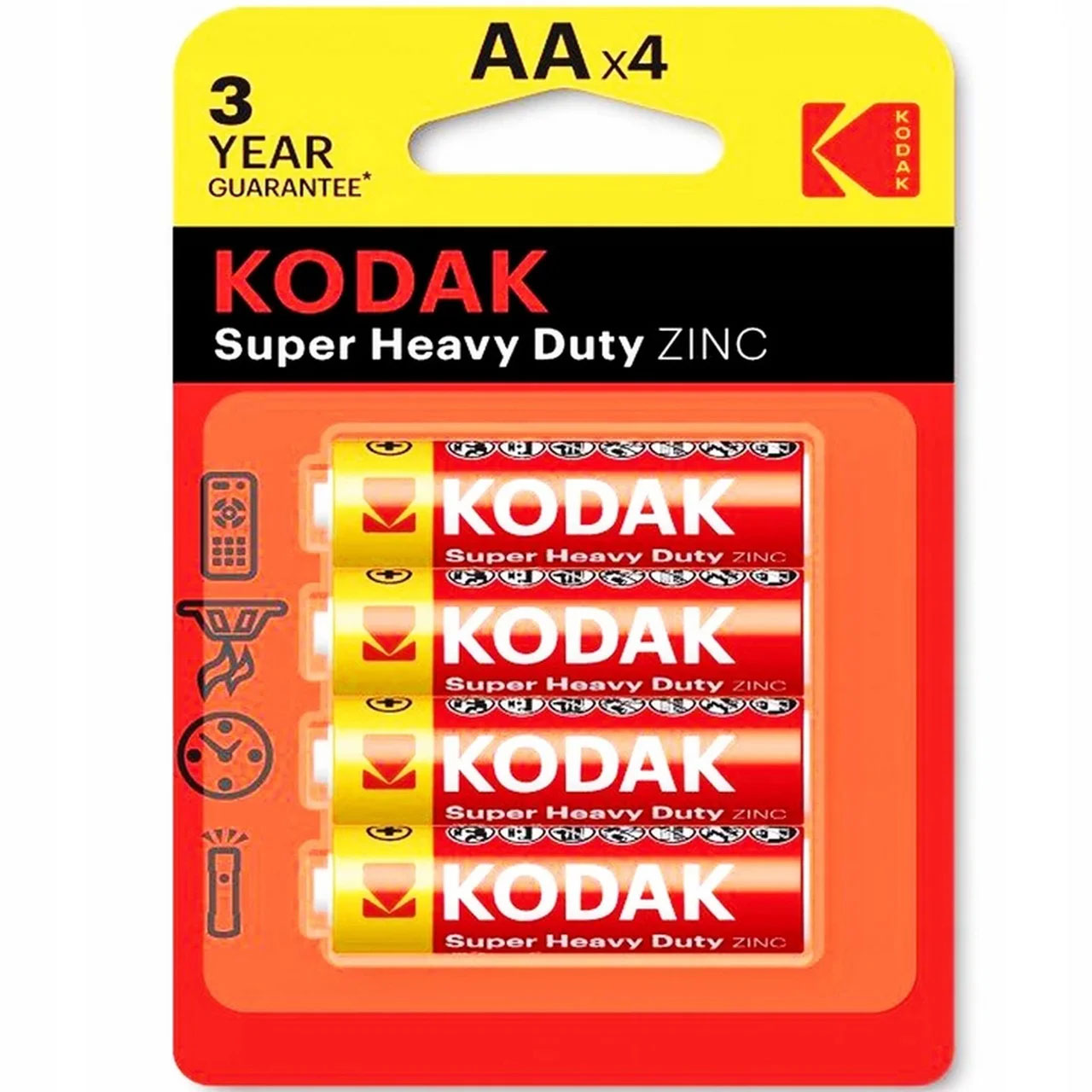Батарейка KODAK R6 AA EXTRA HEAVY DUTY blist 4 (6131227)