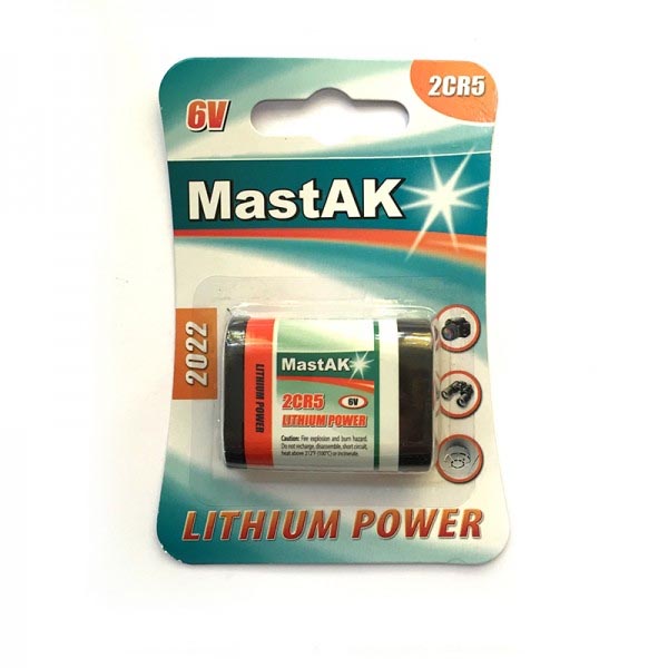 Батарейка MASTAK 2CR5 blist (56308410)