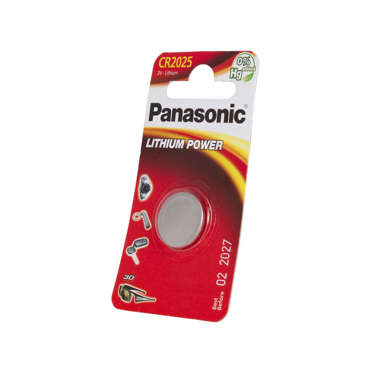 Батарейка PANASONIC CR 2025 (56305644)