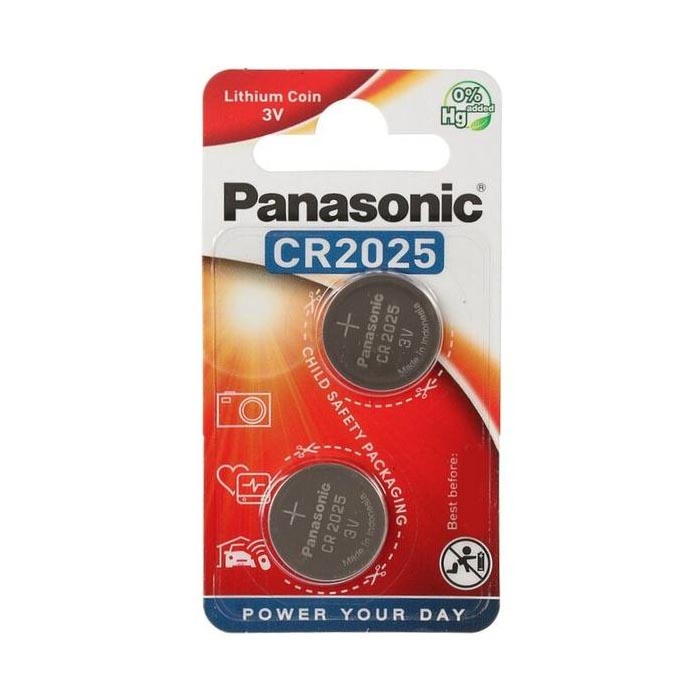 Батарейка PANASONIC CR 2025 blist 2 (56317880)