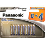 Батарейка PANASONIC LR03 Everyday Power 10 шт