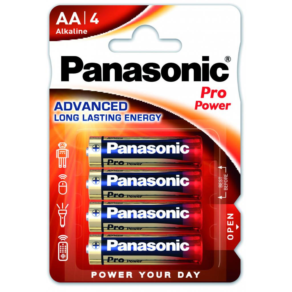 Батарейка PANASONIC LR06 AA Pro Power 4 шт (56319739)
