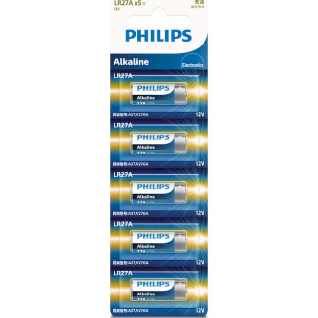 Батарейка Philips A27 12V blist 5 (56317476)