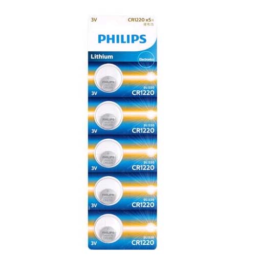 Батарейка Philips CR1220 bl5 (56317482)