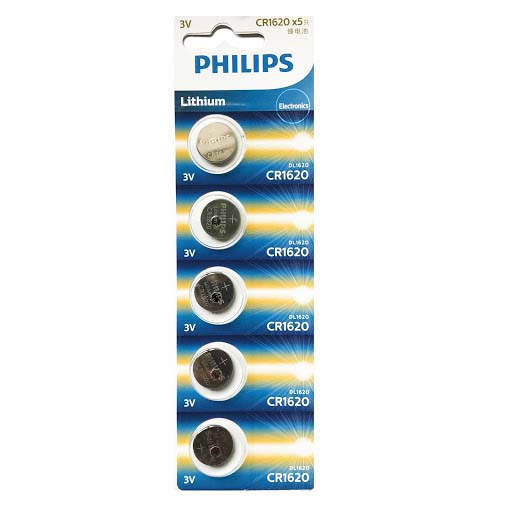 Батарейка Philips CR1620 bl5 (56317480)